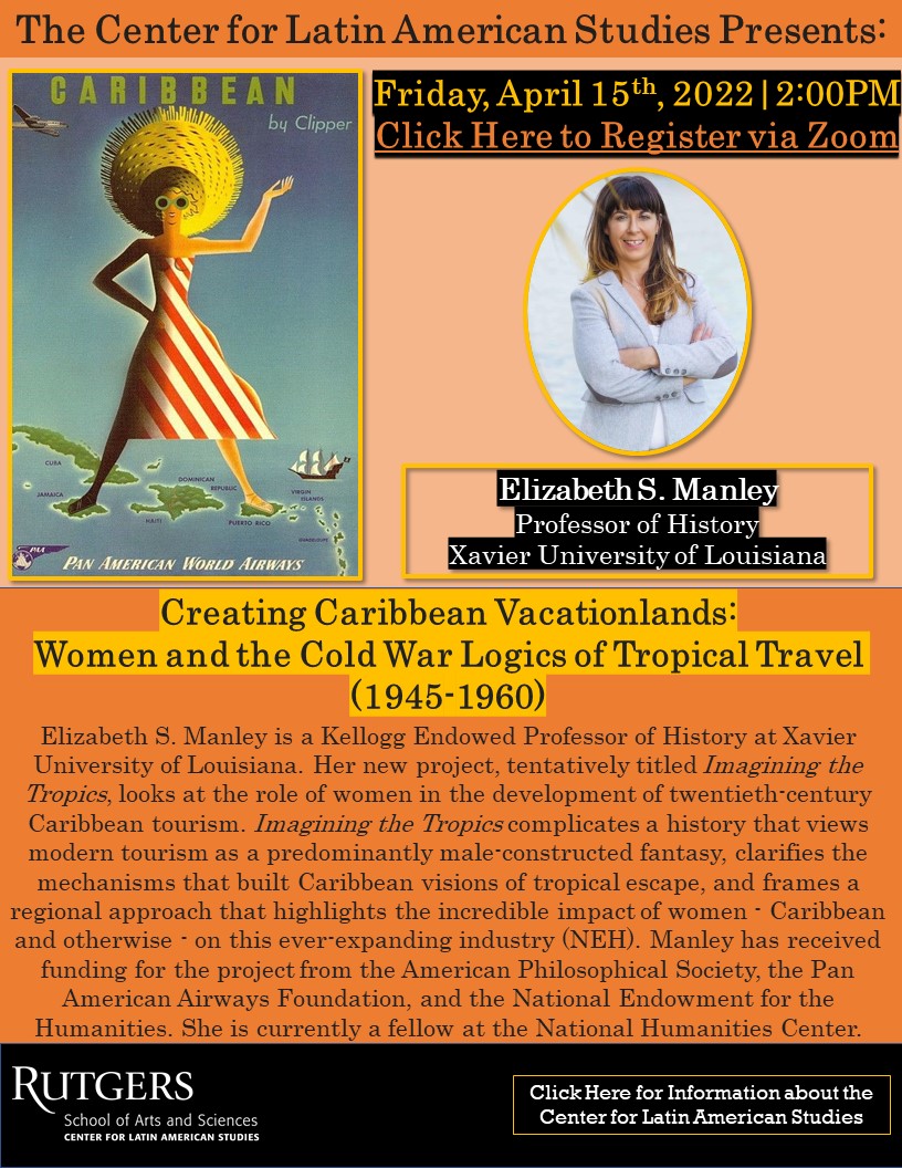 Women and Caribbean Tourism flyer