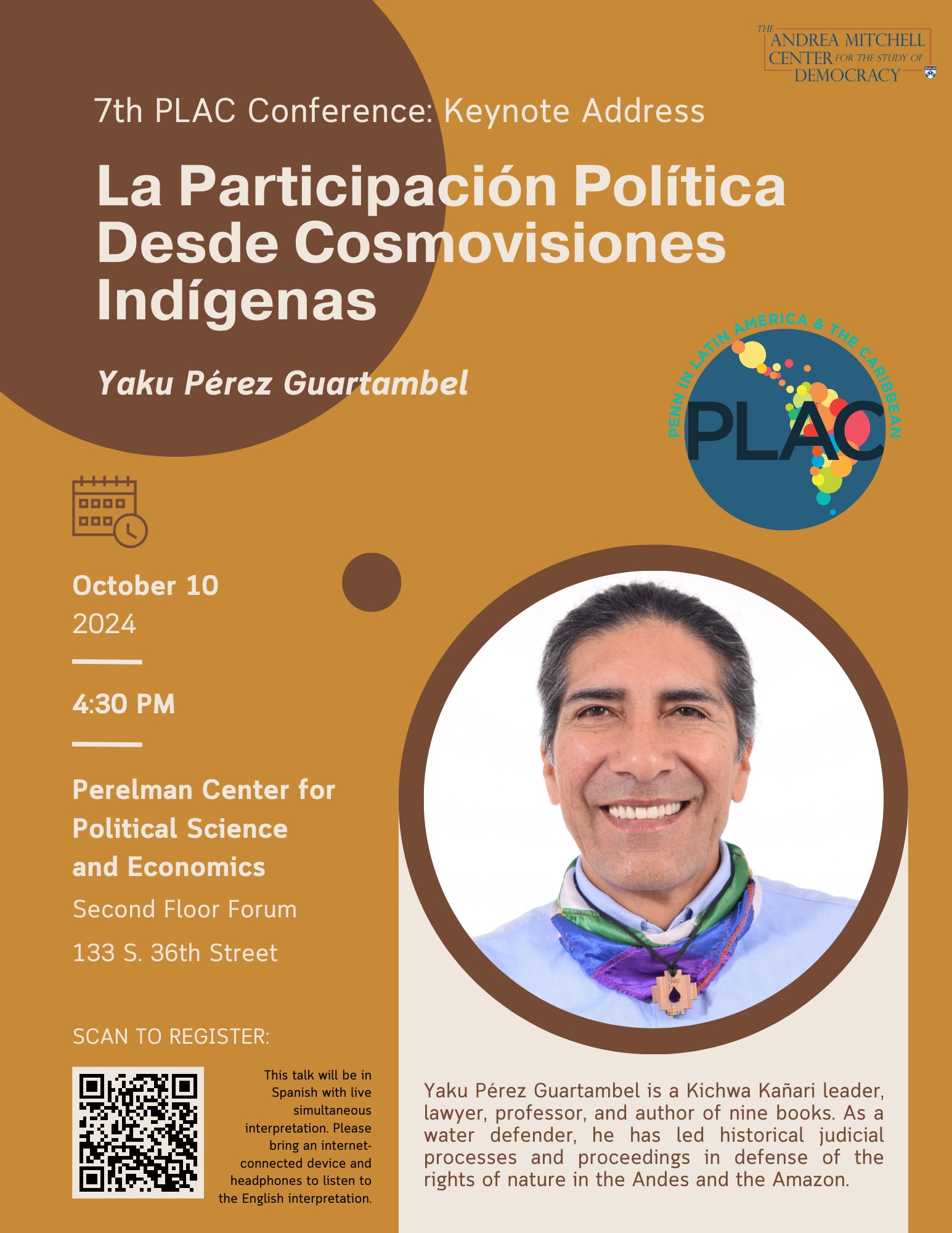 Yaku Pérez Flyer