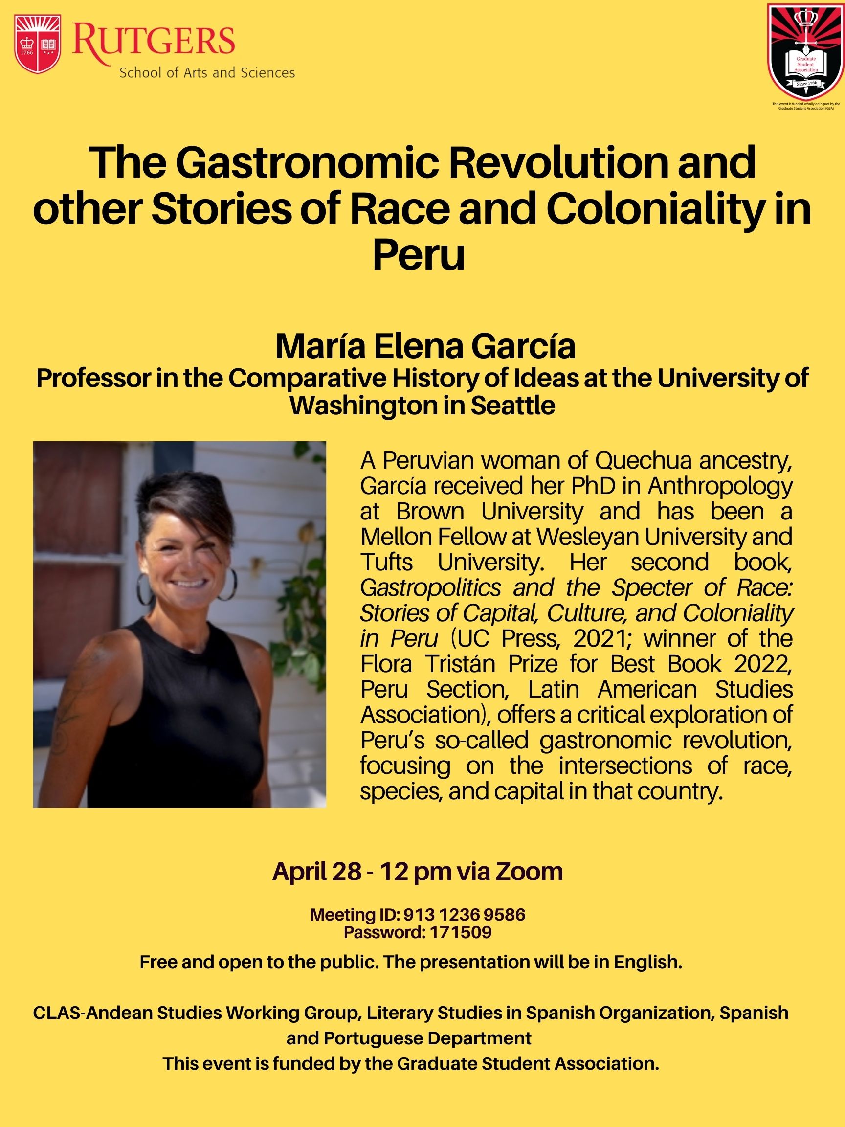 Maria Elena Garcia Event