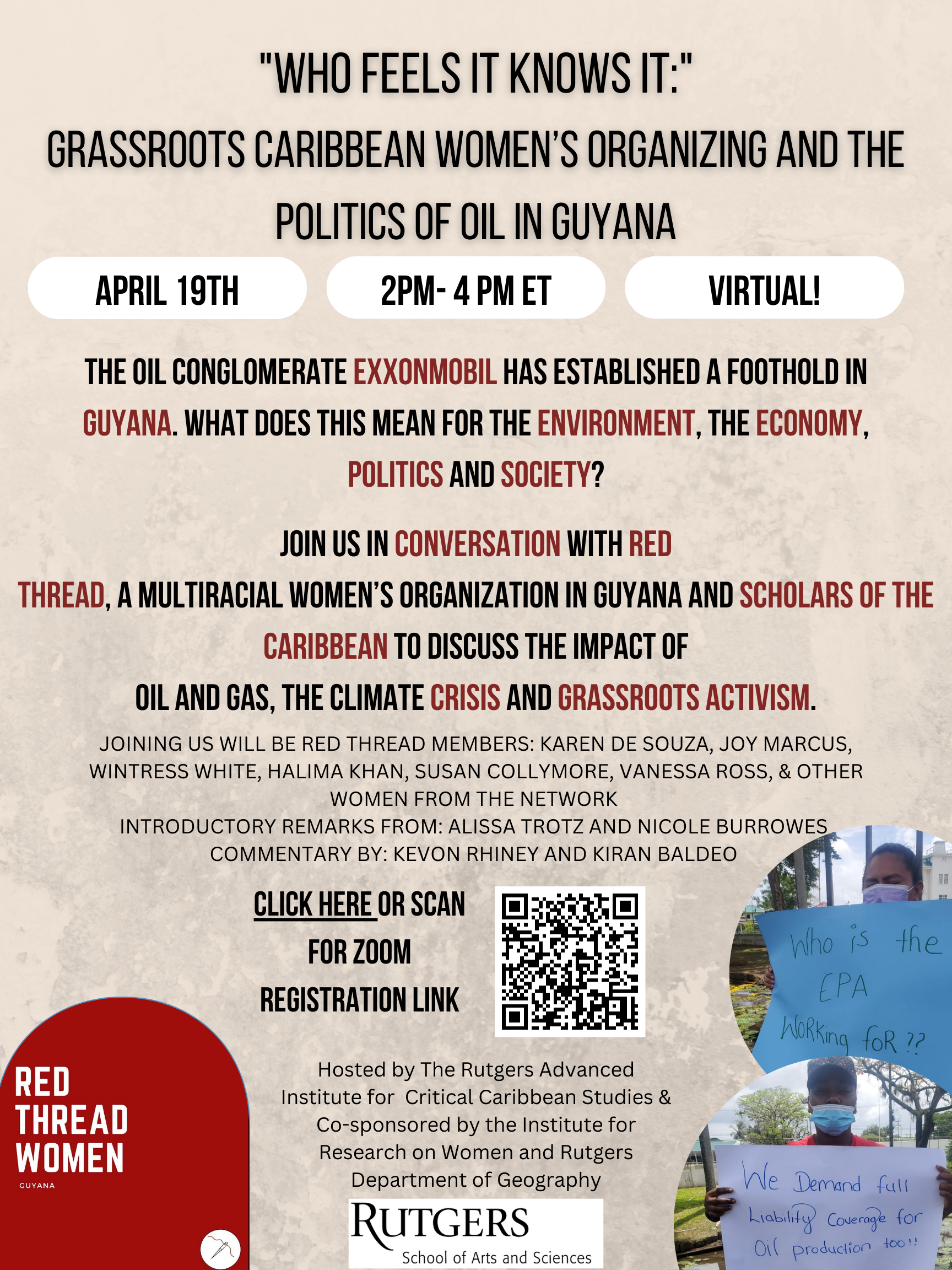 Red Thread Flyer image