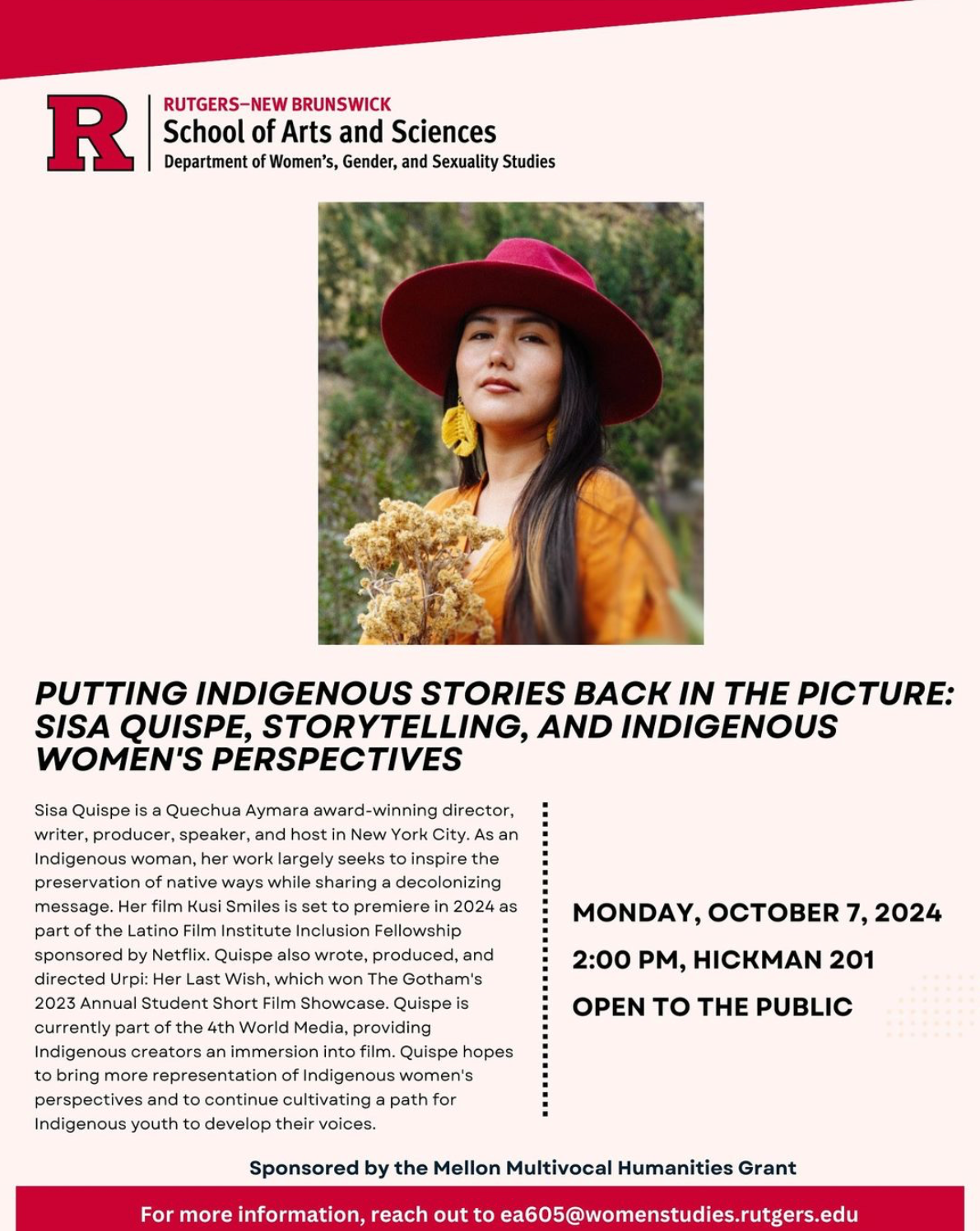 Sisa Quispe event