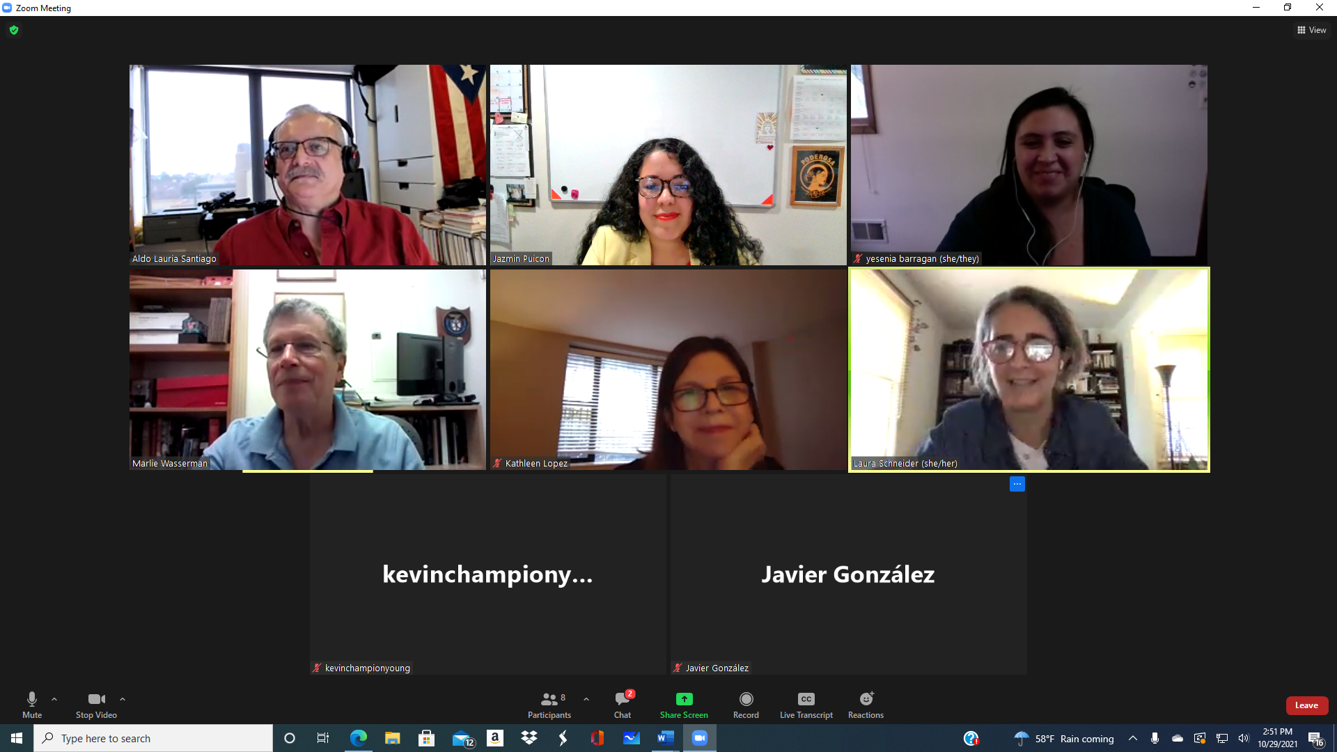 online meeting