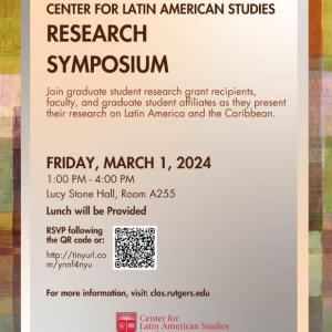 CLAS Graduate Student and Faculty Research Symposium